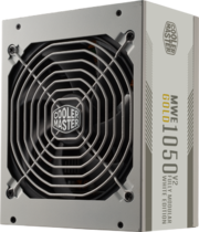 Cooler Master MWE Gold V2,FM1050 ATX3.0 A/EU-White EPS12V, APFC, 24 pin, 4+4 pin, 8 pin CPU, 12 SATA, 6+2 pin x6 PCI-E (MPE-A501-AFCAG-3GEU)