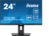 Iiyama 23.8" ProLite XUB2493HSU-B6 черный IPS LED 1ms 16:9 HDMI M/M матовая HAS Piv 250cd 178гр/178гр 1920x1080 100Hz DP FHD USB 4.6кг